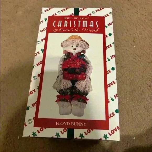 House of Lloyd Christmas Around the World “Floyd Bunny” 1994 - Picture 1 of 13